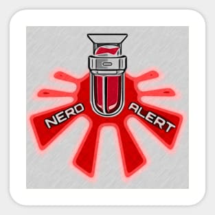Nerd Alert Podcast Art Sticker